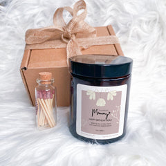 Birthday Candle Gift for Mum Elegant Keepsake for Mother's Birthday from Daughter or Son Thoughtful Present for Her Special Day