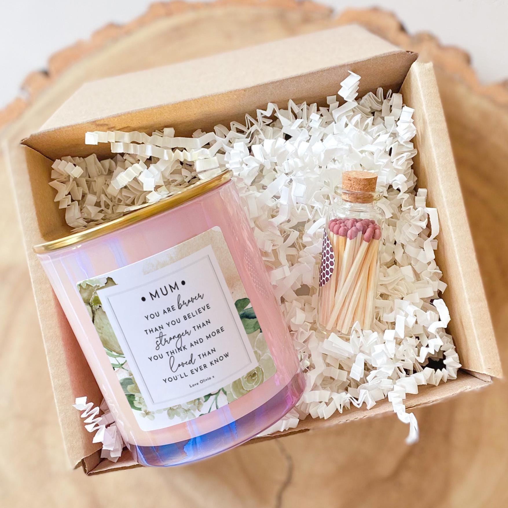 Candle Gift for Mum Mother’s Day Birthday or Christmas Present Personalised Keepsake for Her Mama New Mummy