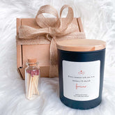 Every Moment Forever Candle Gift Set Scented Soy Wax Candle with Matches for Boyfriend, Girlfriend, Husband, Wife, or Loved One