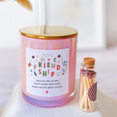 Friendship gift Scented Soy Wax Candle Christmas Birthday Thank you gift for friend Candle Bestie Best Friend Present Secret Santa Vegan