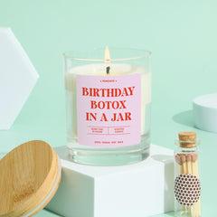 Funny Scented Candle Birthday Gift for Her Birthday Botox in a Jar Cheeky Keepsake for Friend Sister Bestie Mum Nanny