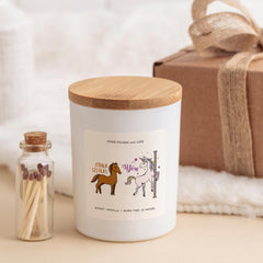 Funny Unicorn Candle for ANY ROLE Grandma Sister Boss Mother in law Teacher Step - Mum Auntie Birthday New Job Christmas Mother's Day Present