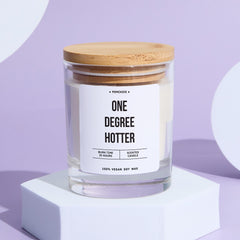 Graduation Scented Candle Gift One Degree Hotter Funny Keepsake for Graduates Gift for Son Daughter Grandson Granddaughter Nephew Niece