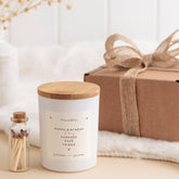 Happy Birthday Candle Gift for Best Friend | Forever Ever Friend Personalised Keepsake | Gift Box & Matches Included