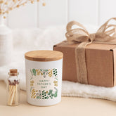 Happy Father's Day scented soy wax vegan candle, FREE GIFT PACKAGE, Gift for dad daddy dada grandad First Father's Day 1st