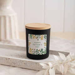 Happy Father's Day scented soy wax vegan candle, FREE GIFT PACKAGE, Gift for dad daddy dada grandad First Father's Day 1st