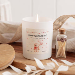 Happy Valentine's Day Candle For Mum FREE GIFT PACKAGE with Matches I Love You Mummy Scented Soy Wax Candle Perfect for Mama Mothers Mummies