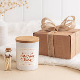Hot cross buns scented candle, Easter Gift Box for Her Him, Easter decor, Spring gift