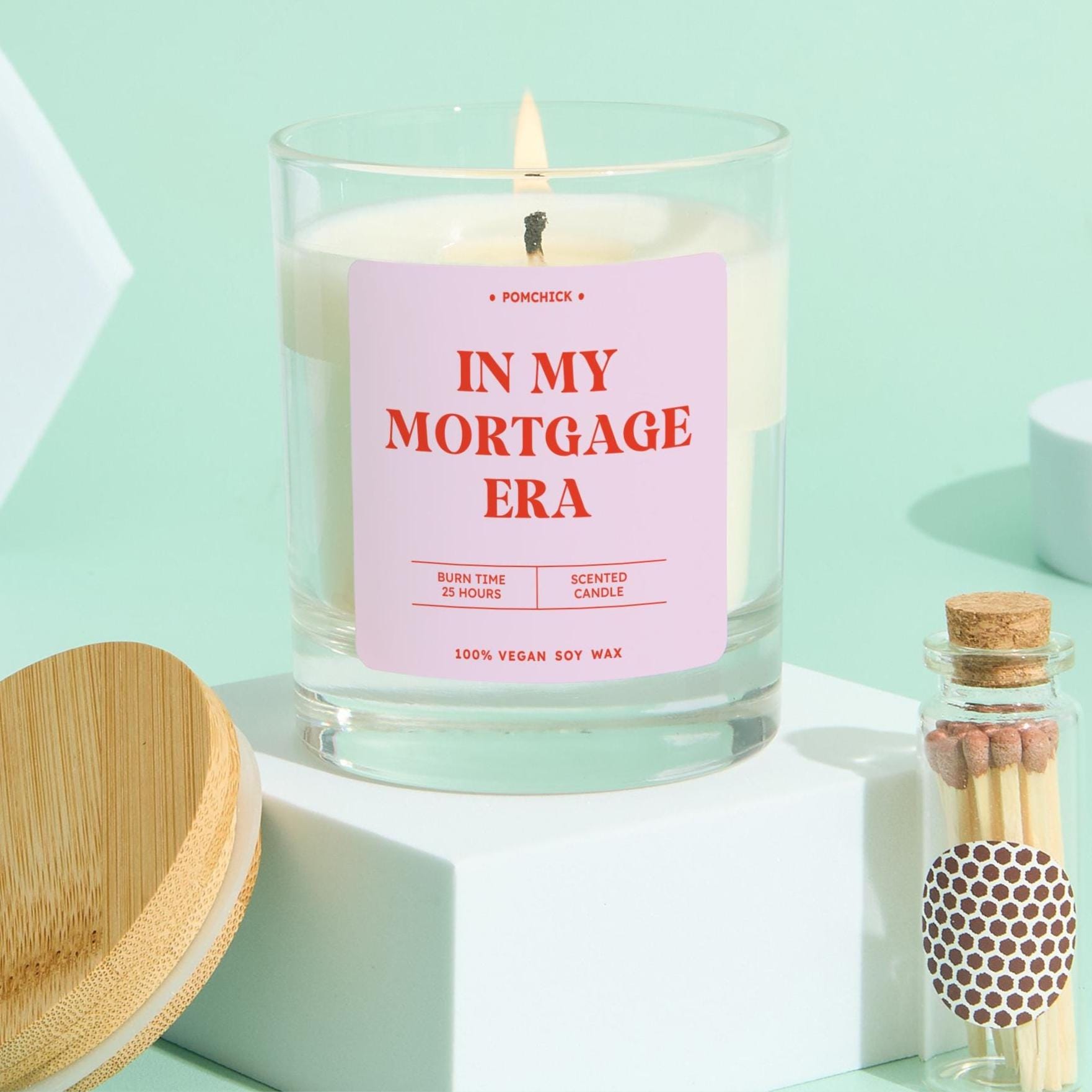 New Home Candle Gift In My Mortgage Era Funny Keepsake for First - Time Buyers Proud Homeowners & Housewarming Gift for Newlywed Couple