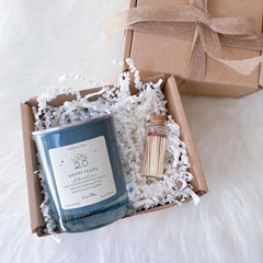 Personalised Anniversary Candle Gift for a Couple Wedding Anniversary Present for Wife Girlfriend 10 20 30 40 50 Happy Golden Years