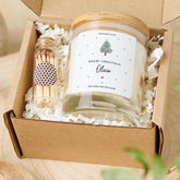 Personalised Christmas Candle Gift for Her Colleague Friend Custom Keepsake Present for Friends Family or Loved Ones Xmas Gift Soy Wax