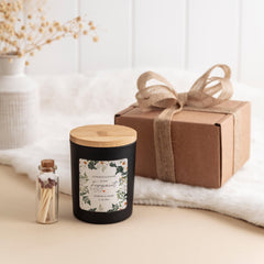 Personalised Engagement Scented Candle Gift Romantic Congratulations Present for Engaged Couple Daughter Fiance or Friend Vegan Soy Wax