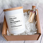 Still Just a Fur - Grandparent Candle Funny Gift for Grandma Grandad Nanny Grandparent Pet Lover Mother's Day Father's Day Birthday Christmas