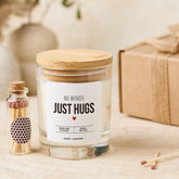 Support Candle Memorial Gift No Words Just Hugs Sending Hug Keepsake Friend Bereavement Gift In Loving Memory of Mum Dad Grandad Grandma