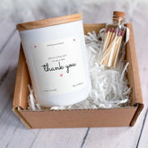 Thank You Candle A little gift to say a big thanks Gift for teacher friend mum colleague neighbour grandma doctor nurse midwife End of term