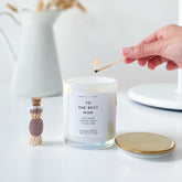 To the best mum scented candle with metal lid Birthday Gift for mummy Mother's Day gift Your warmth and love inspire us every day mother