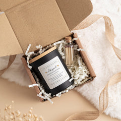 Personalisation Congratulations on your graduation scented candle with text university Class of 2024 gift for her him Well Done Proud Of You happyinky