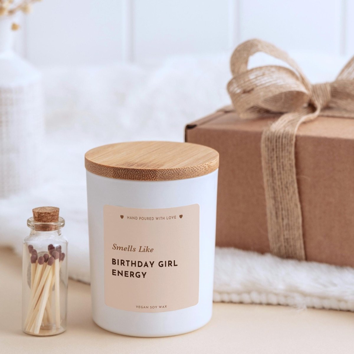 Birthday Girl Energy Candle Gift – Funny Birthday Present for Her Best Friend Sister or Daughter