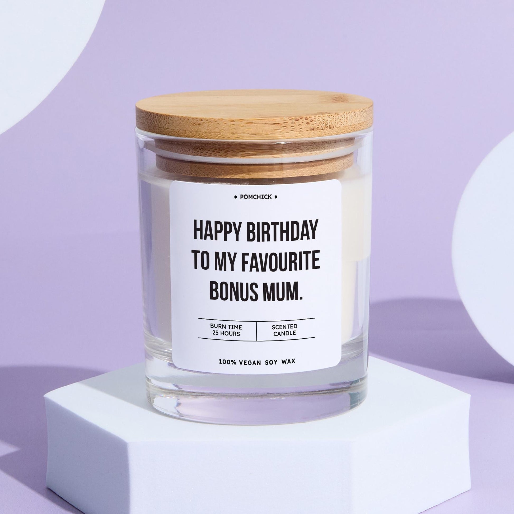 Bonus Mum Birthday Candle Heartfelt Keepsake Gift for Step Mum Celebrate Her Special Day with Love & Appreciation for Special Stepmum