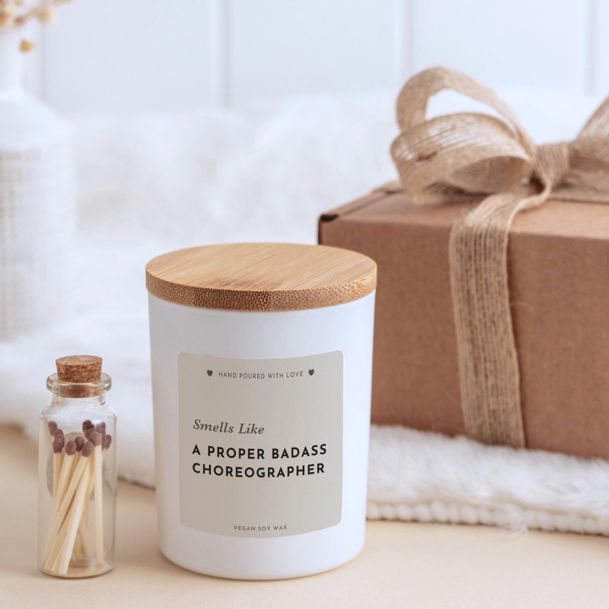 Dance Teacher Candle Gift – Funny Choreographer Thank You Present for Dance Coach