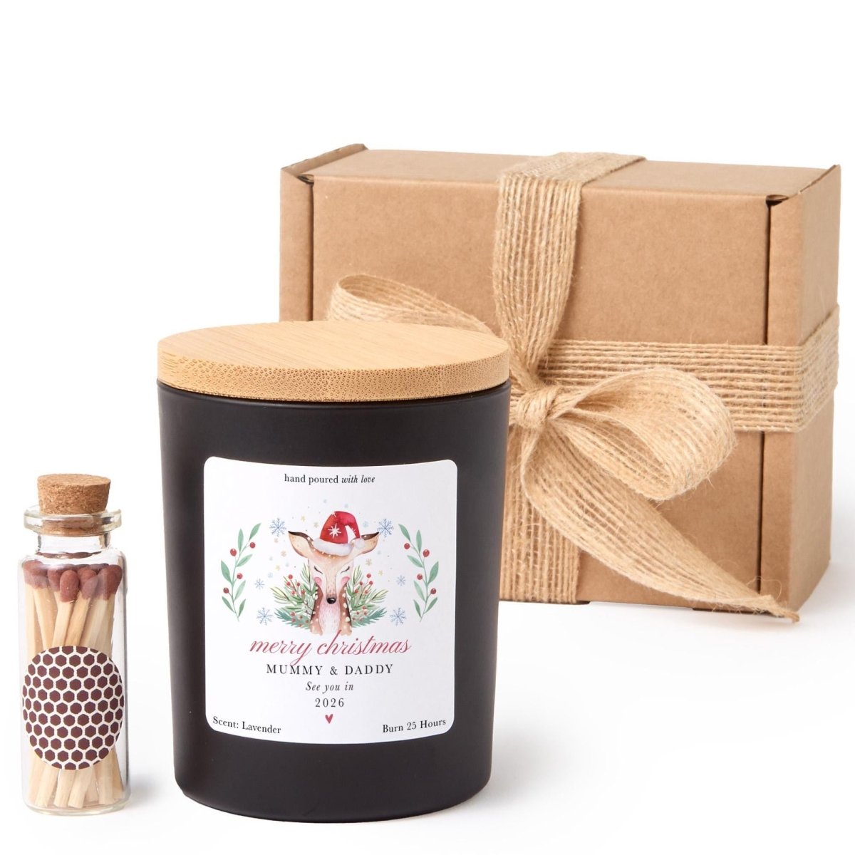 First Christmas Candle Gift for New Mum and Dad from The Bump - Pregnant Friend Present - New Parents