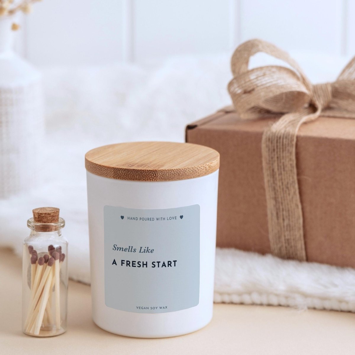 Fresh Start Candle Gift – New Beginnings Present for Her or Him