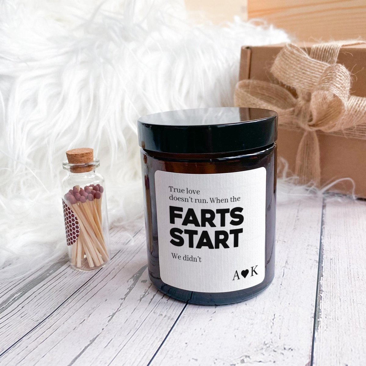 Funny Candle Gift for Girlfriend or Boyfriend – Valentine’s, Anniversary or Birthday Present