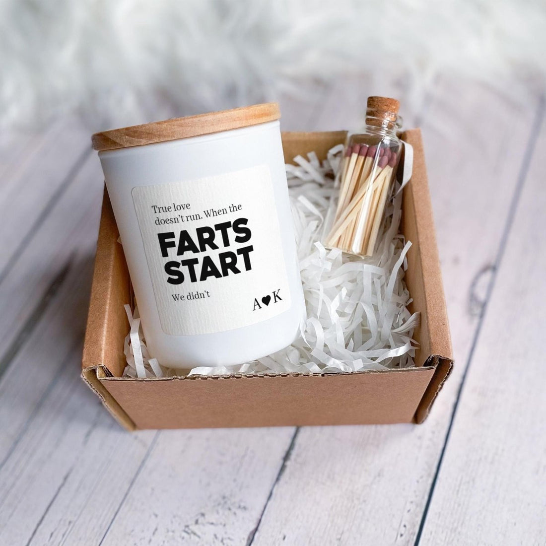 Funny Candle Gift for Girlfriend or Boyfriend – Valentine’s, Anniversary or Birthday Present