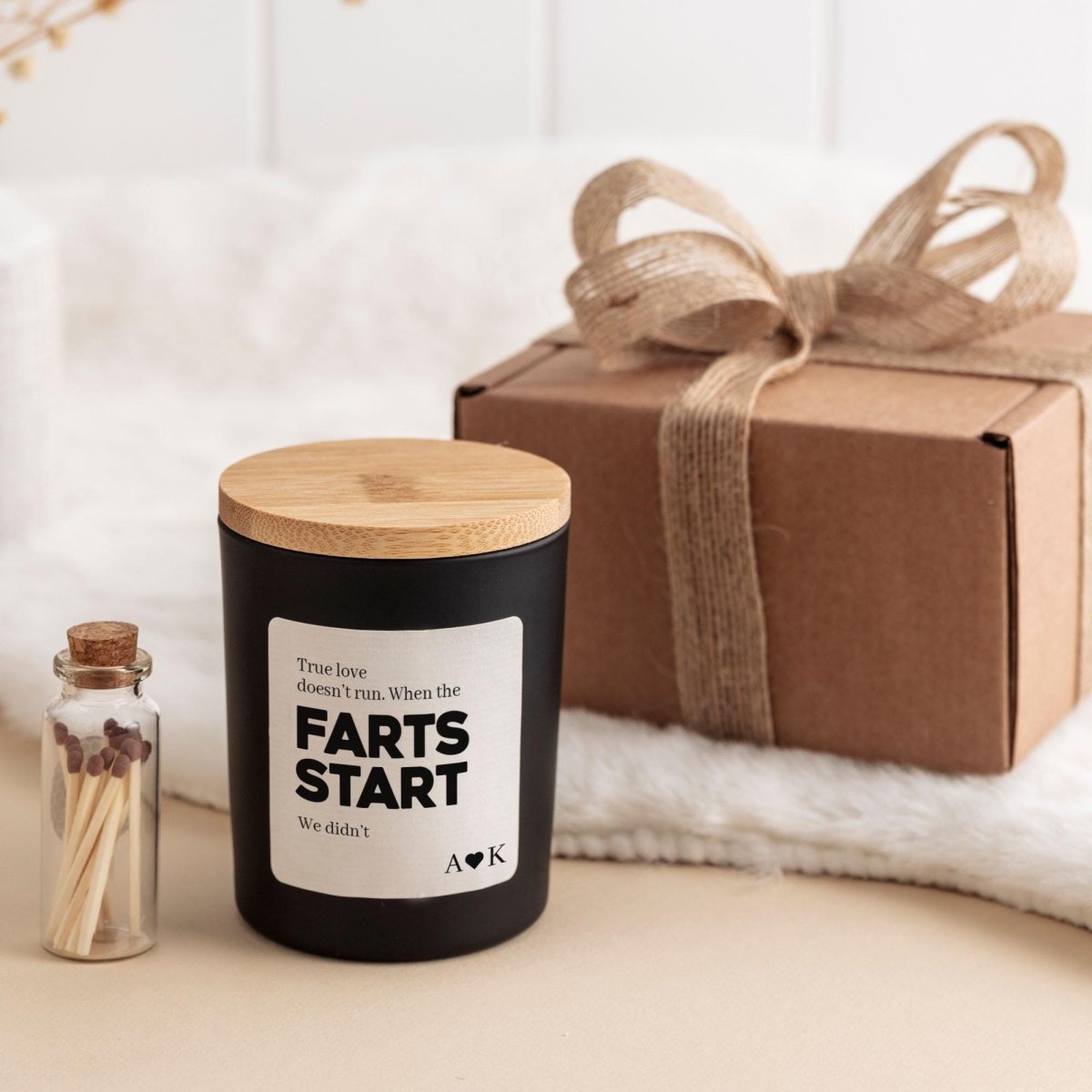 Funny Candle Gift for Girlfriend or Boyfriend – Valentine’s, Anniversary or Birthday Present