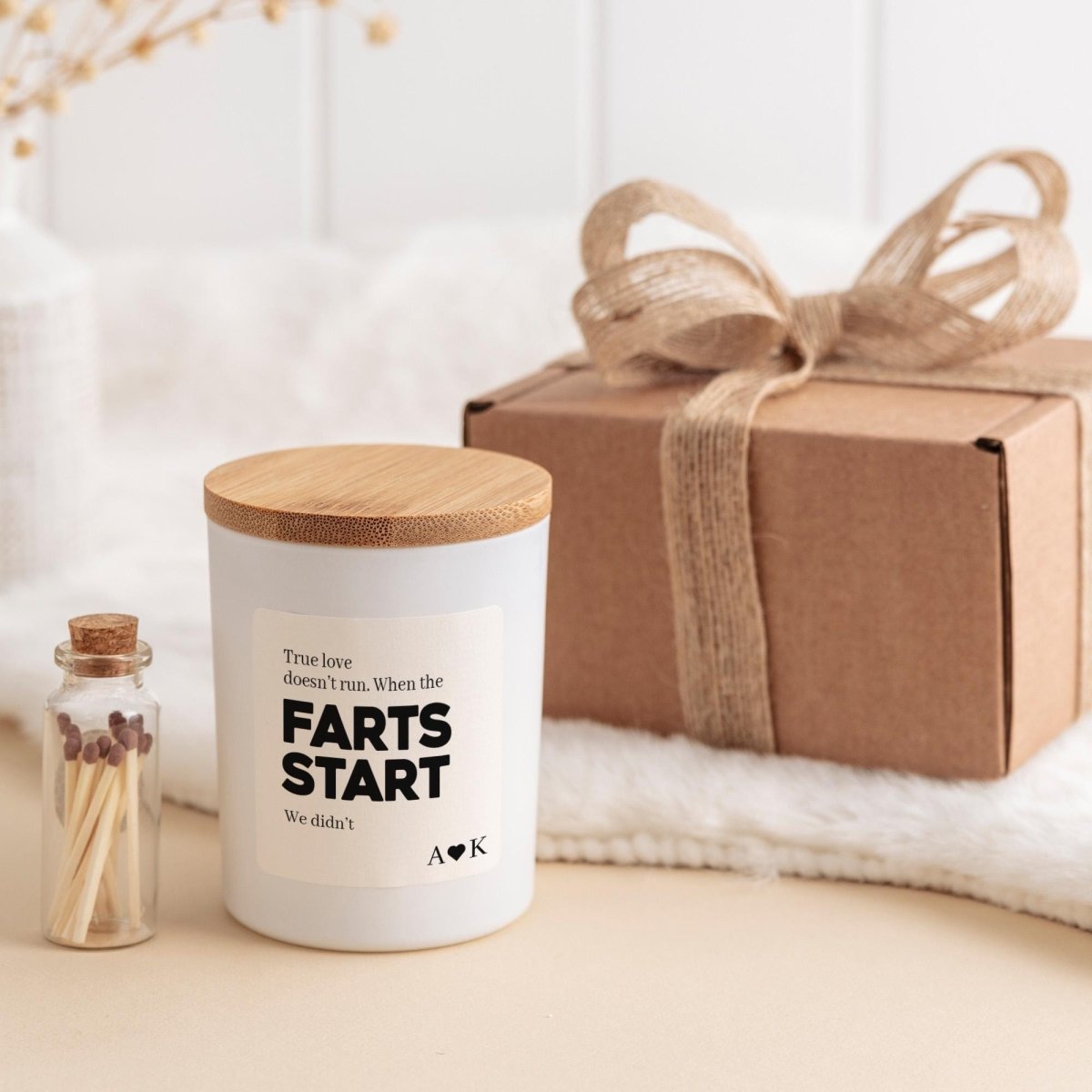 Funny Candle Gift for Girlfriend or Boyfriend – Valentine’s, Anniversary or Birthday Present