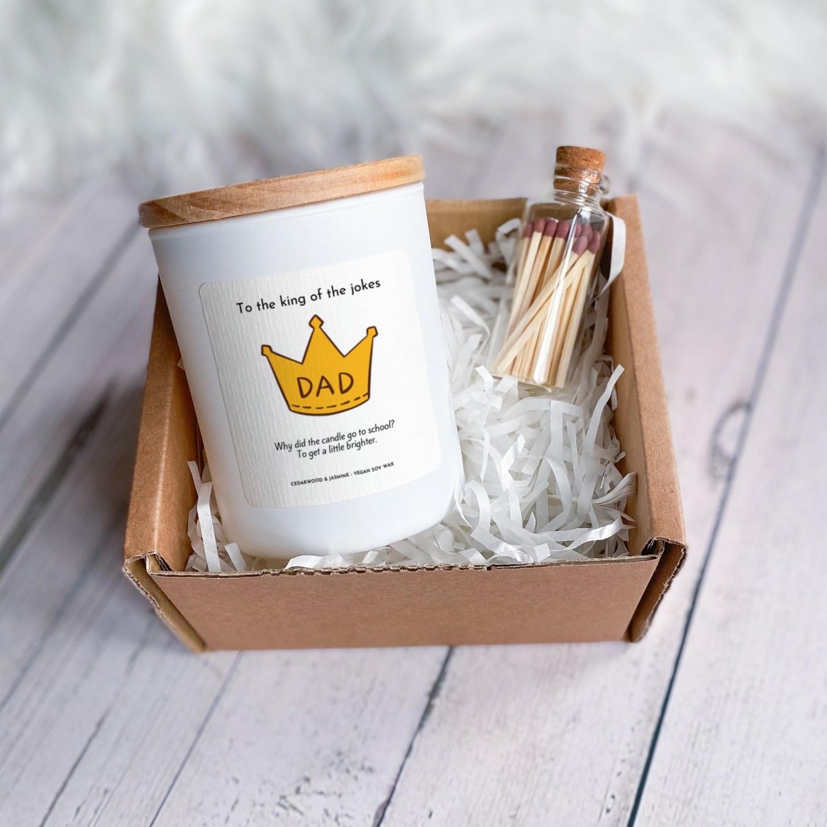 Funny Dad Candle Gift, Father’s Day Candle for Daddy Joke Humorous