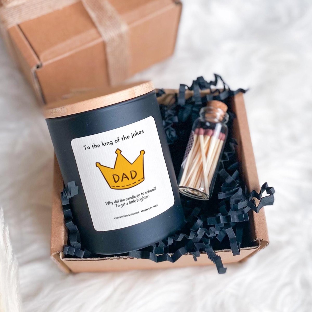 Funny Dad Candle Gift, Father’s Day Candle for Daddy Joke Humorous