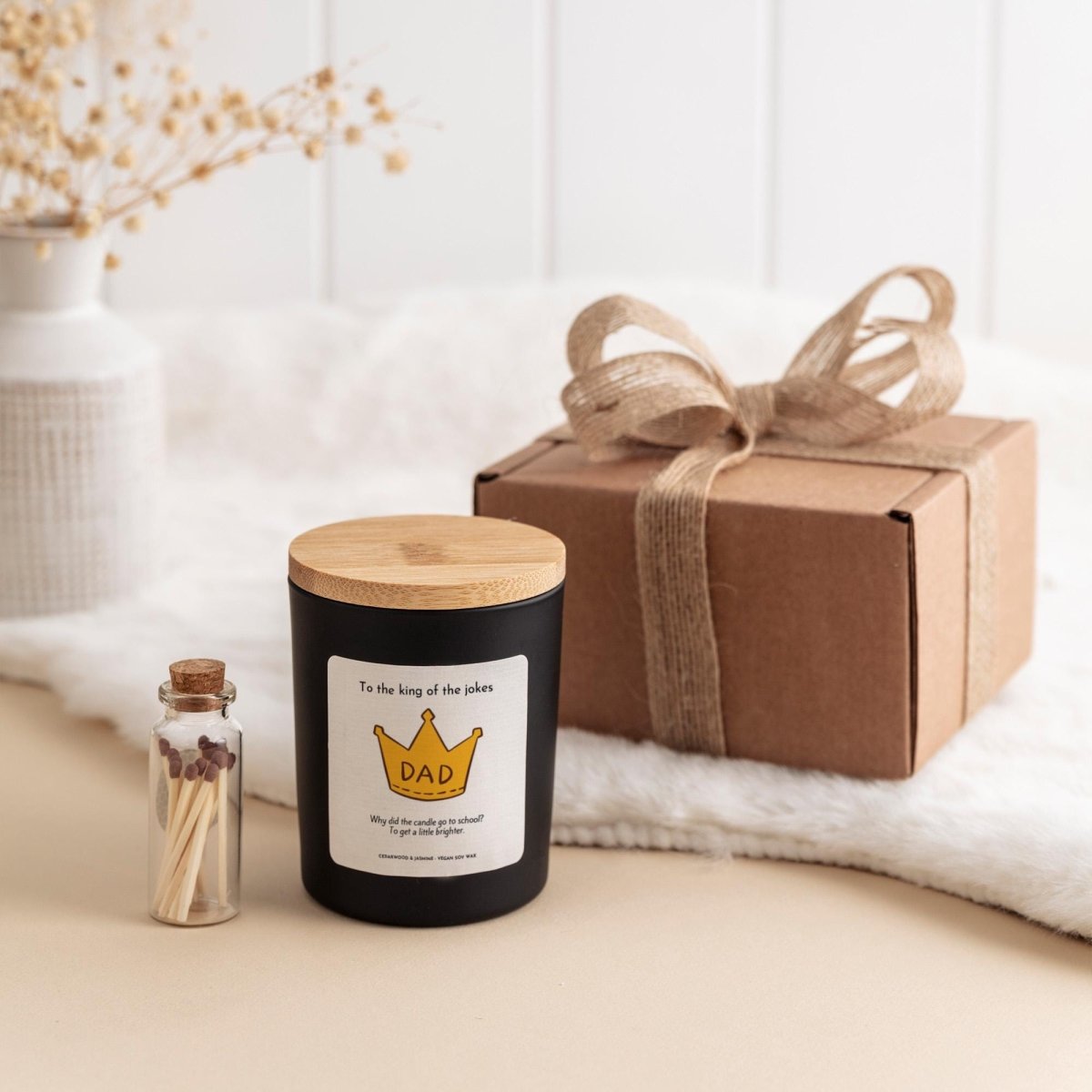 Funny Dad Candle Gift, Father’s Day Candle for Daddy Joke Humorous