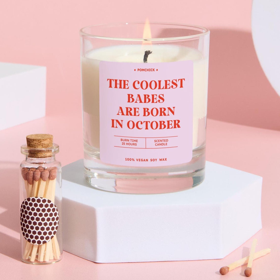 Funny October Birthday Candle Gift for Her Bestie Best Friend Rude Zodiac Candle Gift Personalised Birthday Party Decor 18th 21st 30th 40th