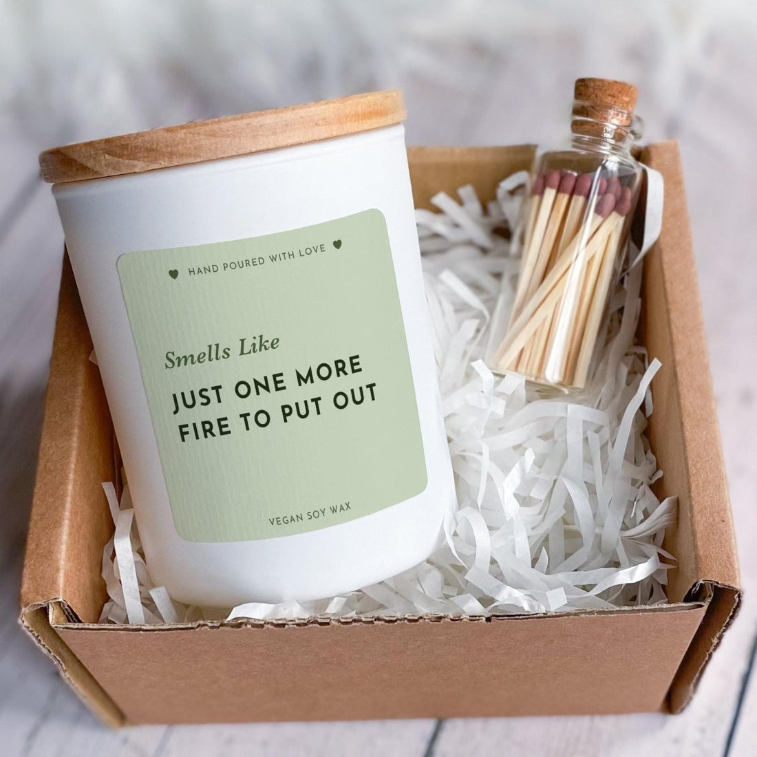 Funny Retirement Candle – Just One More Fire to Put Out