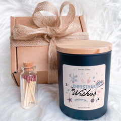 Christmas Scented Candle Gift Set for Her Christmas Gift for Women Men Cute Cosy Xmas Candle Best friend Sister Granny Papa Mama Nan