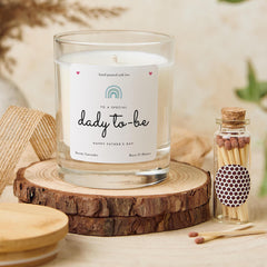 Daddy to-Be Candle Gift Set Special Father's Day Keepsake for Expectant Dad A Thoughtful Gift to Celebrate His New Journey