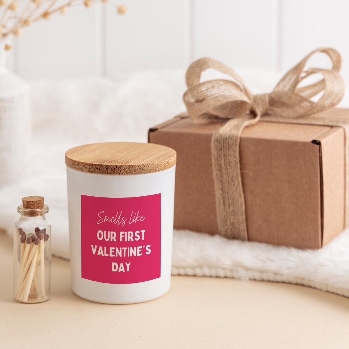 Our First Valentine’s Day Candle Gift Set for Girlfriend