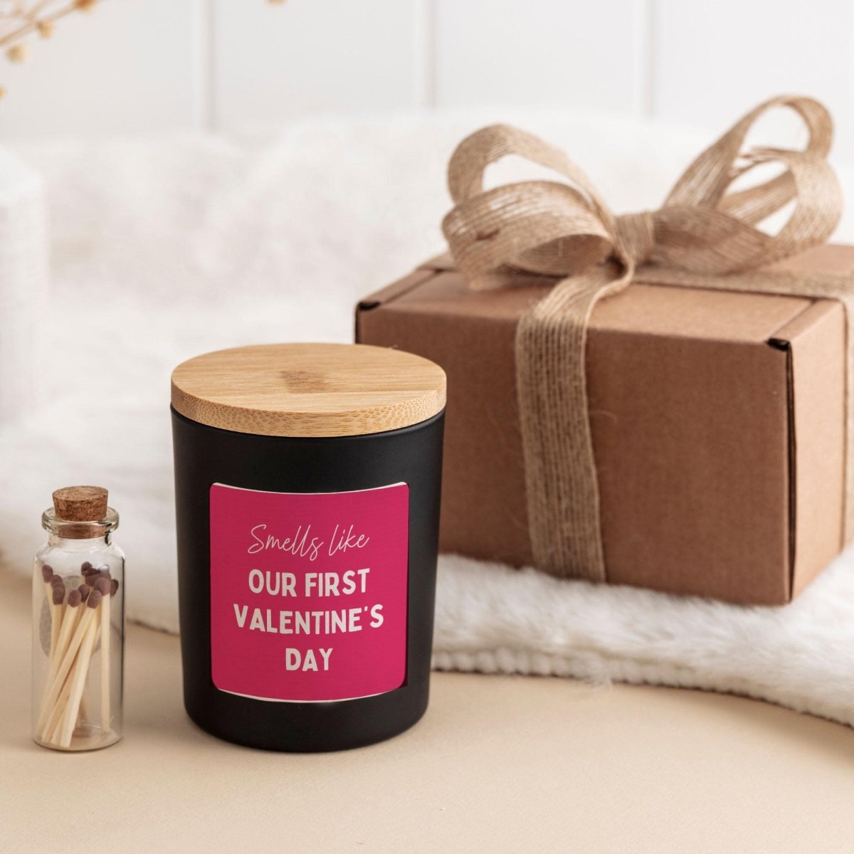 Our First Valentine’s Day Candle Gift Set for Girlfriend