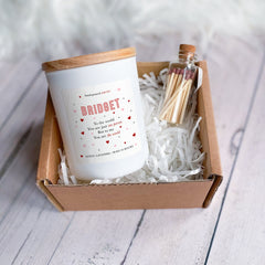 Personalised candle gift for her To the world you are just one person but to me you are the world Valentine's Day Birthday Anniversary