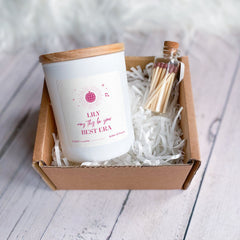 Personalised Scented Birthday Candle May this be your best ERA Funny Gift Box for Her 13th 16th 18th 21st 20th 30th 40th 50th gift for her