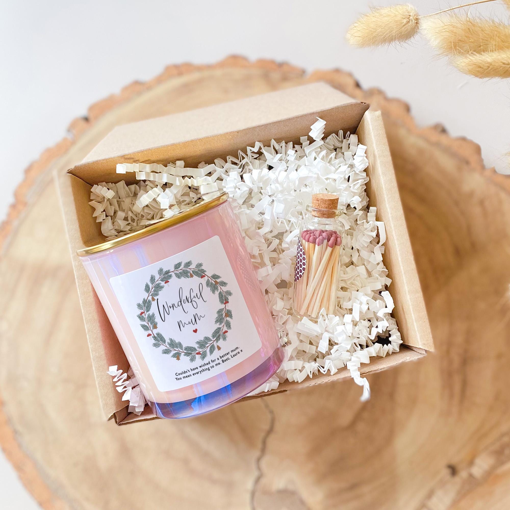Personalised Scented Mum Candle Thoughtful Gift for Mother's Day Birthday Christmas Handmade Vegan New Mum First Mothers Day Keepsake Mama