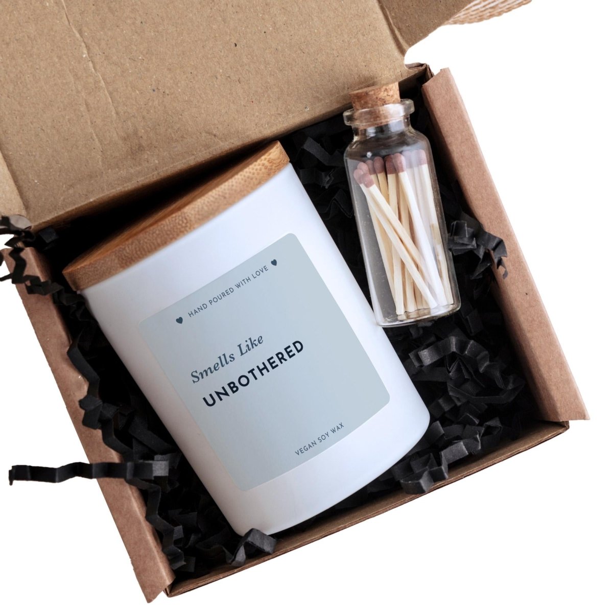Smells Like Unbothered Funny Breakup Gift Candle For Friend Divorce Gift