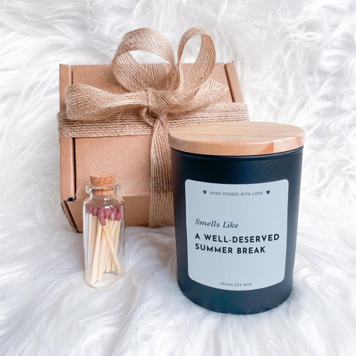 Teacher Summer Break Candle Gift – End of Term Thank You Present