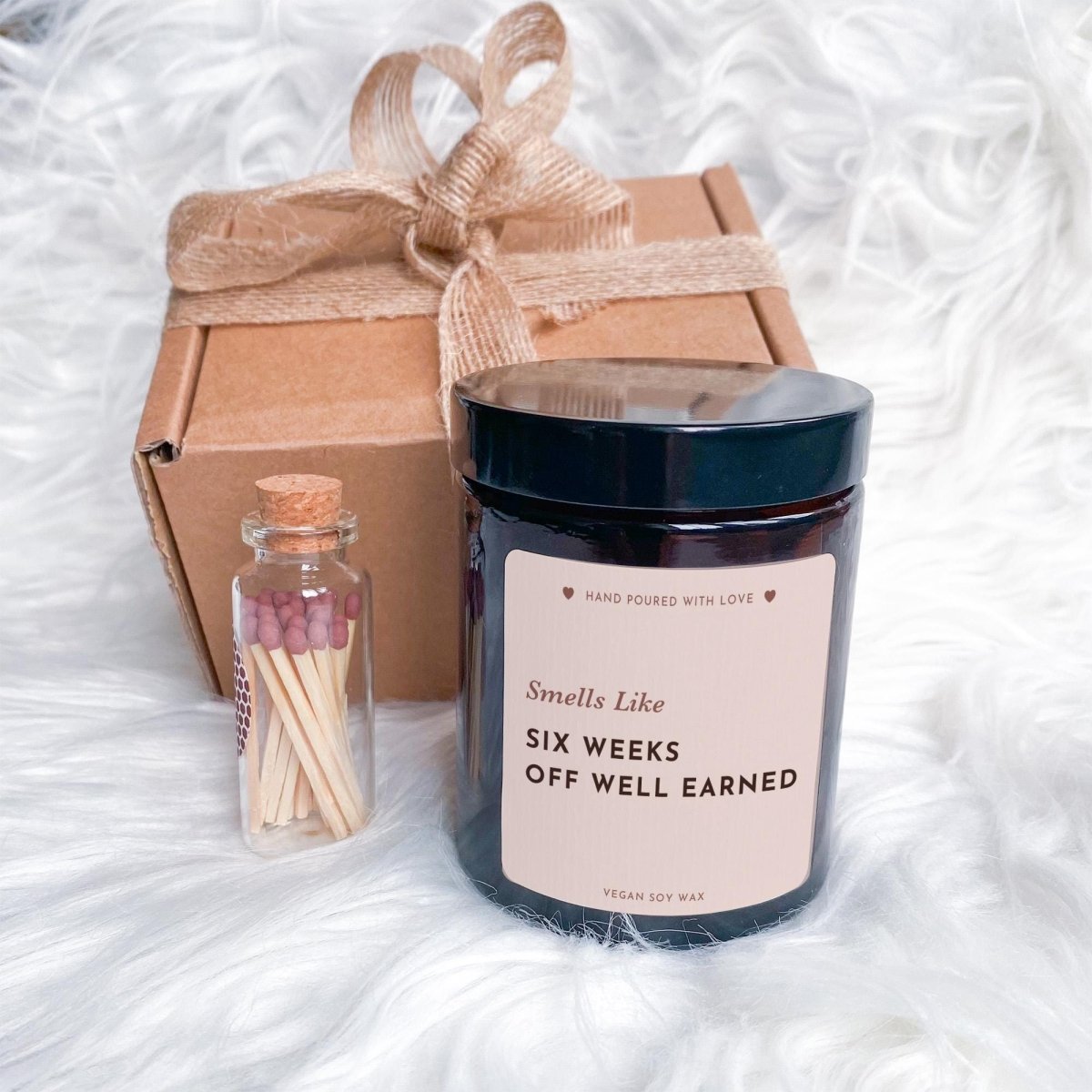 Teacher Summer Holiday Candle Gift – Present for Teacher from Class or Parent