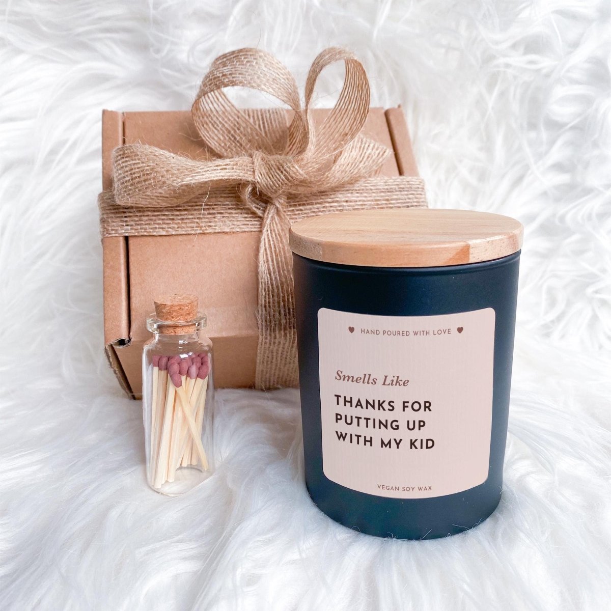 Teacher Thank You Candle Gift – Funny Teacher Present from Parent