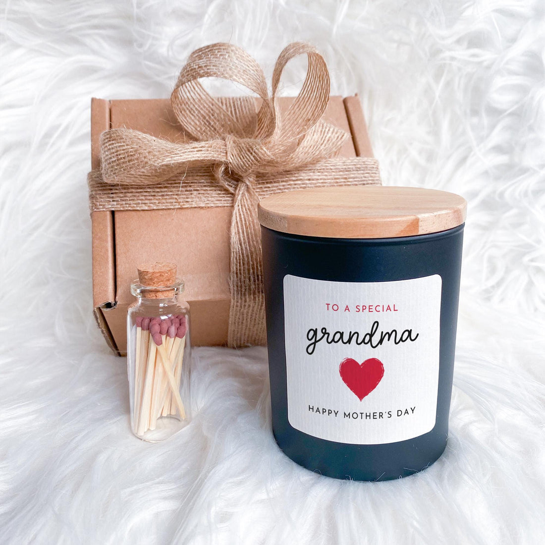 To a Special Mummy Scented Soy Wax Candle Mother's Day Gift for Mum New Mum Happy Mothers Day Keepsake I Love You Mom Mommy First 1st Vegan