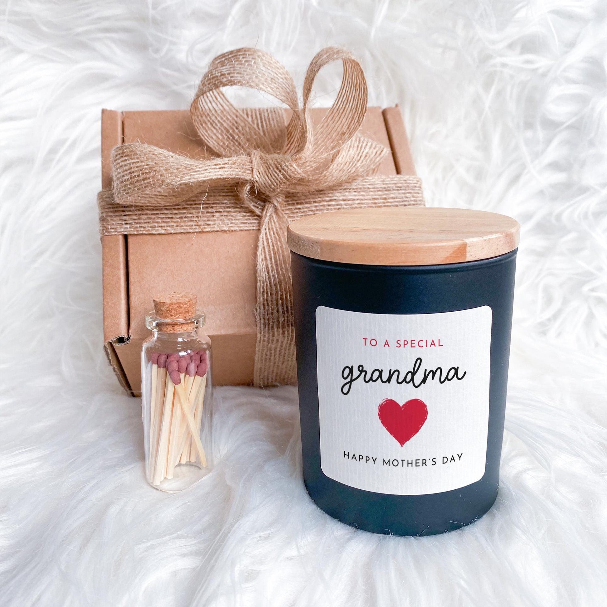 To a Special Mummy Scented Soy Wax Candle Mother's Day Gift for Mum New Mum Happy Mothers Day Keepsake I Love You Mom Mommy First 1st Vegan